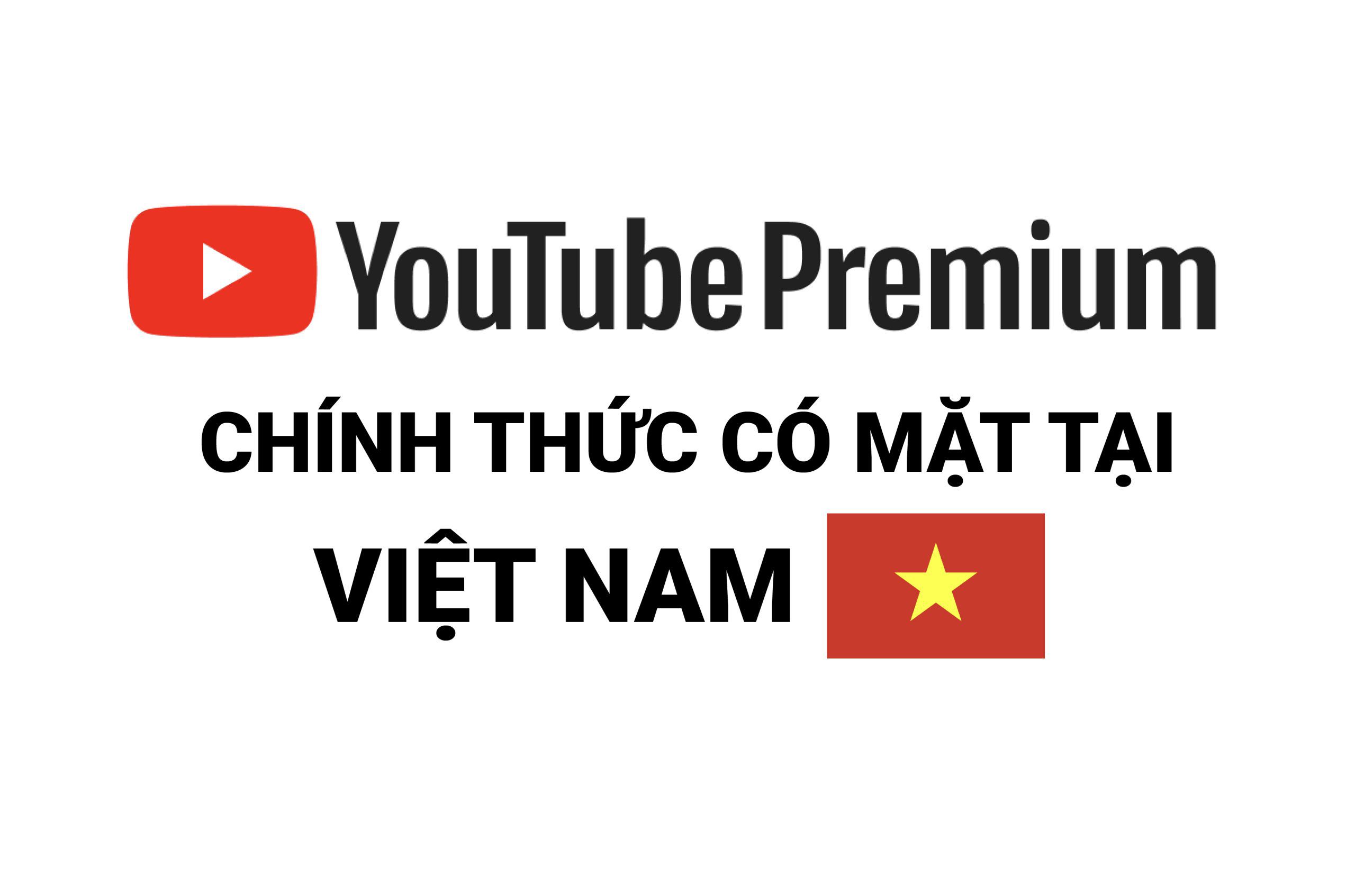 youtube premium chính thức có mặt tại VN