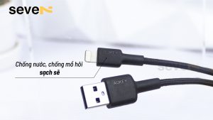 Cáp Sạc Aukey CB-BAL7 MFi USB-A to Lightning 0.9M