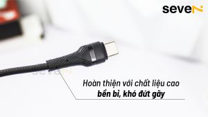 CÁP SẠC I.VALUE UNITARY TPE TYPE-C TO LIGHTNING 0.3M