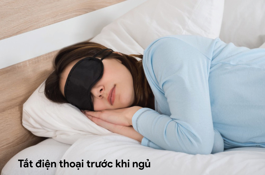 Tắt điện thoại trước khi ngủ