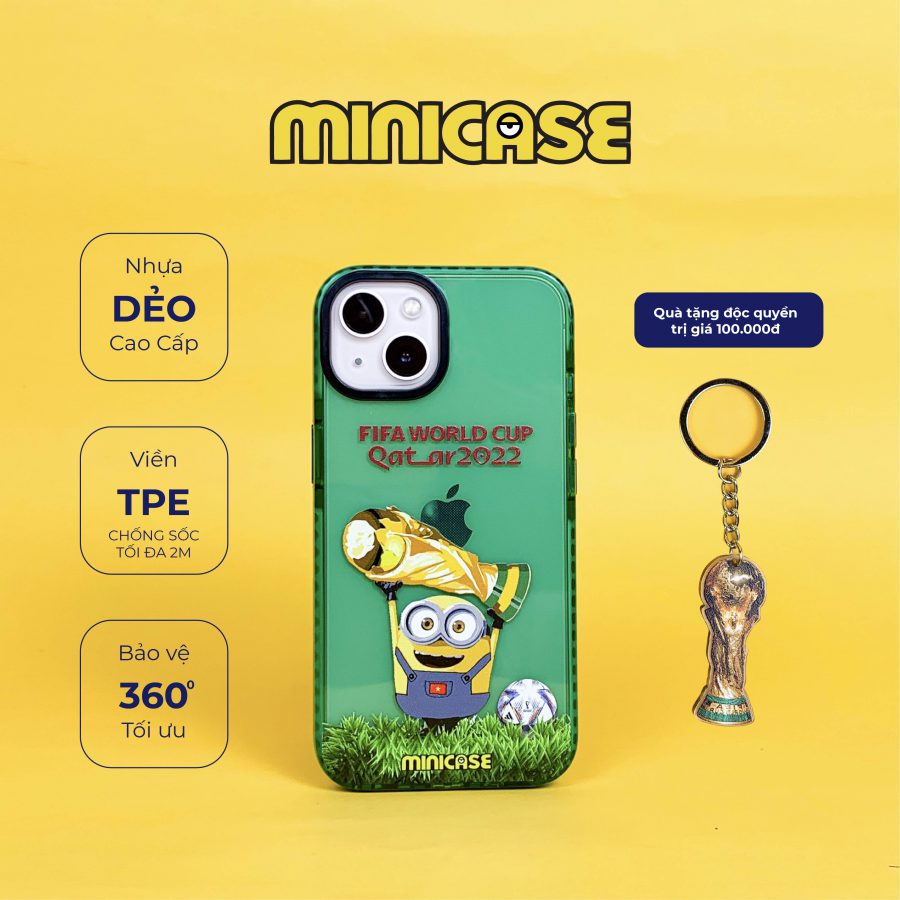 Ốp Lưng iPhone Minicase Phiên Bản World Cup Chống Sốc
