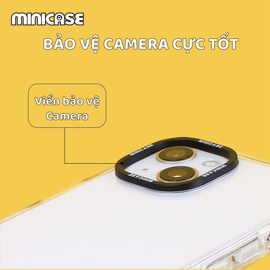 Ốp Lưng iPhone Minicase Trong Suốt Bảo Vệ Máy 360 Độ