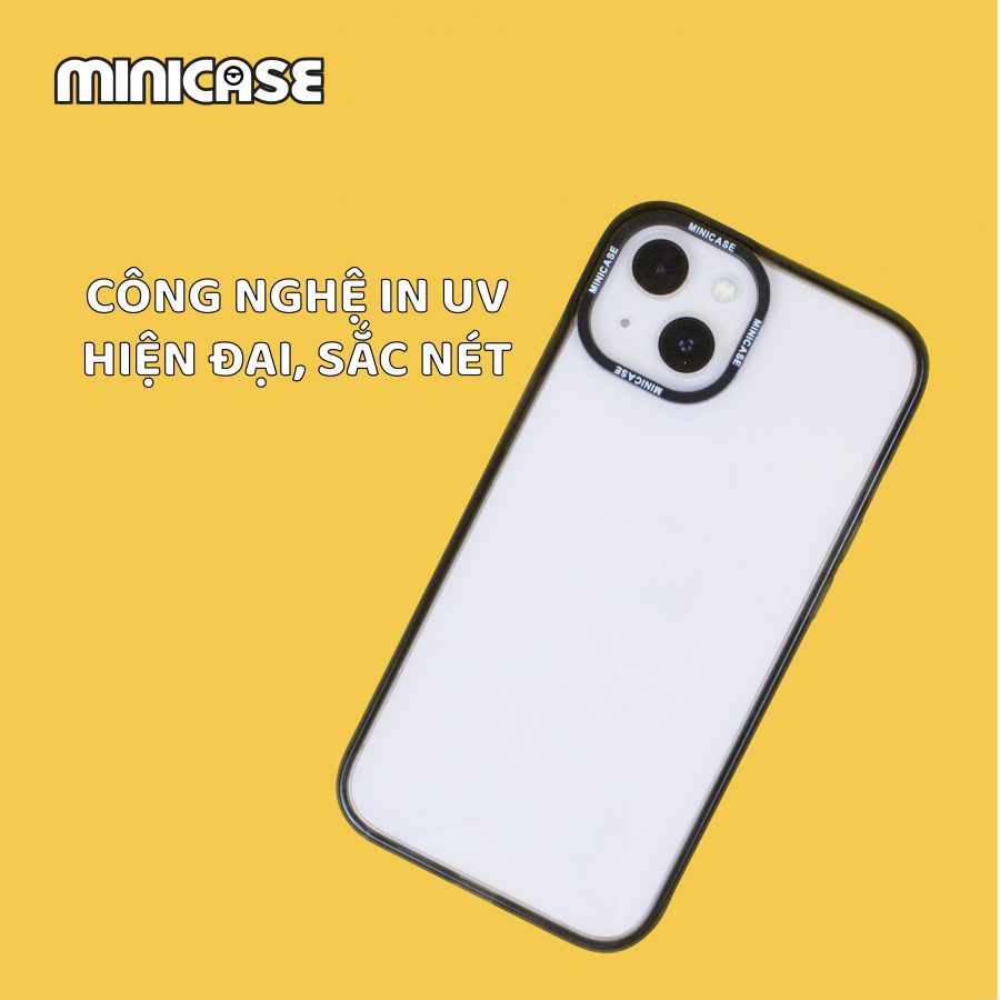 Ốp Lưng iPhone Minicase Trong Suốt Bảo Vệ Máy 360 Độ