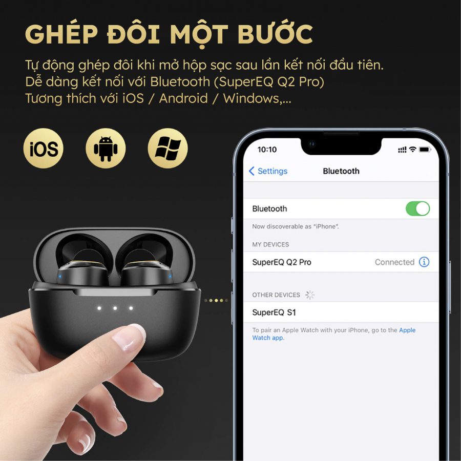 Tai Nghe OneOdio SuperEQ Q2 Pro ANC